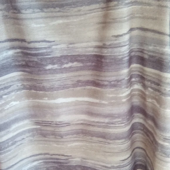 Ruby Rd. Women's Blouse in Subtle Gray and Cream - Picture 11 of 15